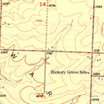 United States Geological Survey Seneca, MO-OK (1950, 24000-Scale) digital map