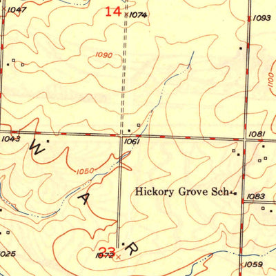United States Geological Survey Seneca, MO-OK (1950, 24000-Scale) digital map