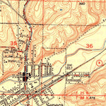 United States Geological Survey Seneca, MO-OK (1950, 24000-Scale) digital map