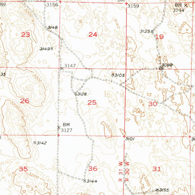United States Geological Survey Seneca, NE (1948, 62500-Scale) digital map