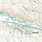 United States Geological Survey Seneca, NE (1987, 24000-Scale) digital map