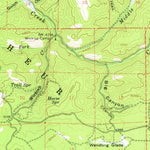 United States Geological Survey Seneca, OR (1961, 62500-Scale) digital map