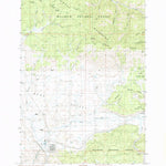 United States Geological Survey Seneca, OR (1990, 24000-Scale) digital map