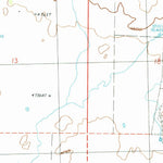 United States Geological Survey Seneca, OR (1990, 24000-Scale) digital map