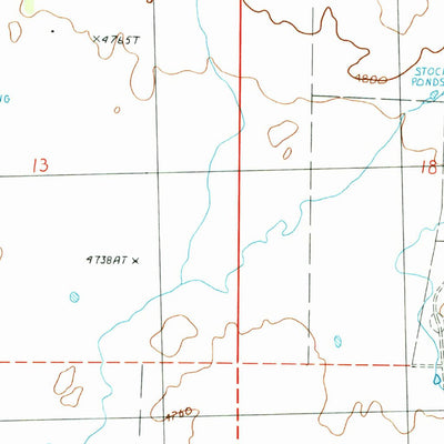 United States Geological Survey Seneca, OR (1990, 24000-Scale) digital map