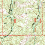 United States Geological Survey Seneca, OR (1998, 24000-Scale) digital map