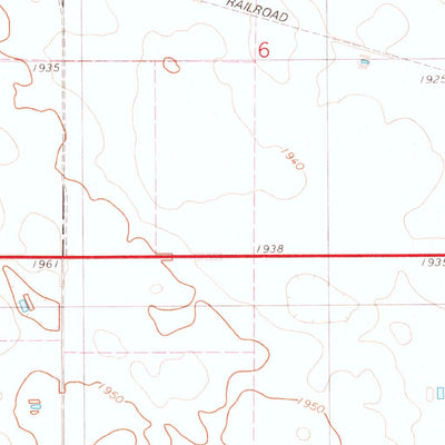 United States Geological Survey Seneca, SD (1978, 24000-Scale) digital map