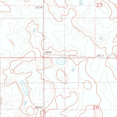 United States Geological Survey Seneca, SD (1978, 24000-Scale) digital map