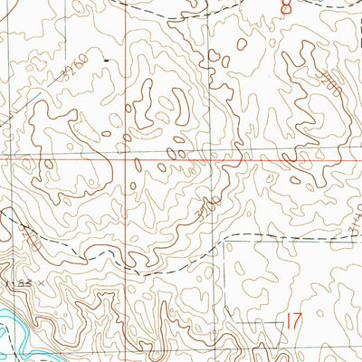 United States Geological Survey Seneca SW, NE (1988, 24000-Scale) digital map