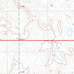United States Geological Survey Seneca SW, SD (1978, 24000-Scale) digital map