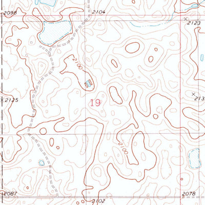 United States Geological Survey Seneca SW, SD (1978, 24000-Scale) digital map