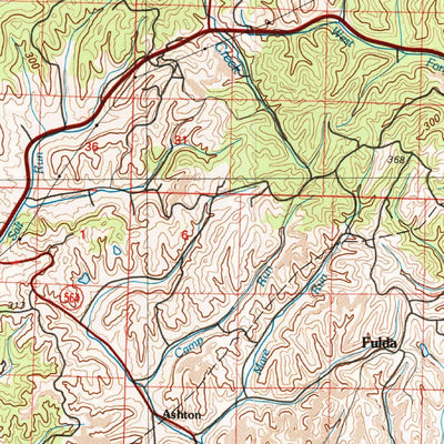 United States Geological Survey Senecaville Lake, OH-WV (1980, 100000-Scale) digital map