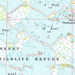 United States Geological Survey Seney, MI (1972, 24000-Scale) digital map