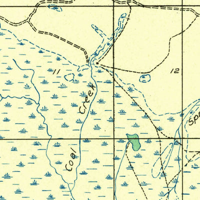 United States Geological Survey Seney NW, MI (1931, 31680-Scale) digital map
