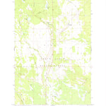 United States Geological Survey Seney NW, MI (1972, 24000-Scale) digital map