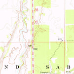 United States Geological Survey Seney NW, MI (1972, 24000-Scale) digital map
