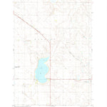 United States Geological Survey Senger Lake South, ND (1979, 24000-Scale) digital map