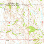 United States Geological Survey Senior Lake, ND (1978, 24000-Scale) digital map