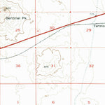 United States Geological Survey Sentinel, AZ (1949, 62500-Scale) digital map