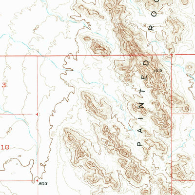 United States Geological Survey Sentinel, AZ (1949, 62500-Scale) digital map