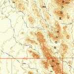 United States Geological Survey Sentinel, AZ (1950, 62500-Scale) digital map