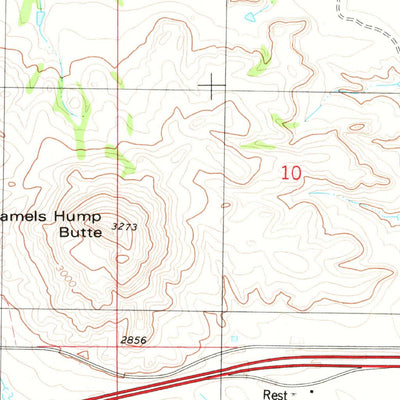 United States Geological Survey Sentinel Butte, ND (1980, 24000-Scale) digital map