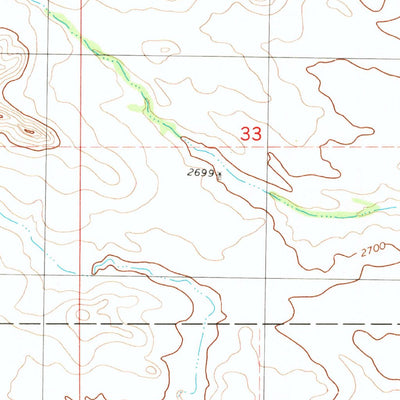 United States Geological Survey Sentinel Butte SE, ND (1979, 24000-Scale) digital map
