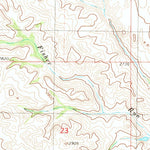 United States Geological Survey Sentinel Butte SE, ND (1979, 24000-Scale) digital map