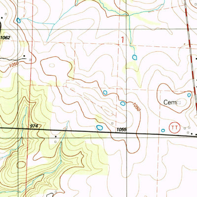 United States Geological Survey Sentinel, MO (1991, 24000-Scale) digital map