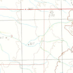United States Geological Survey Sentinel NE, AZ (1986, 24000-Scale) digital map