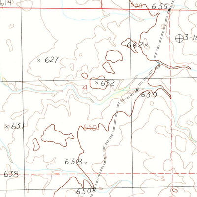 United States Geological Survey Sentinel Peak, AZ (1986, 24000-Scale) digital map