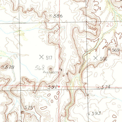 United States Geological Survey Sentinel Peak, AZ (1986, 24000-Scale) digital map