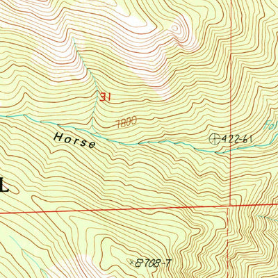 United States Geological Survey Sentinel Peak, CA (1987, 24000-Scale) digital map