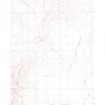United States Geological Survey Sentinel Rock, NV (1991, 24000-Scale) digital map