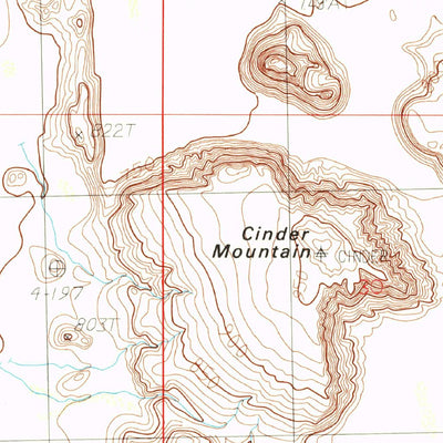 United States Geological Survey Sentinel SE, AZ (1986, 24000-Scale) digital map