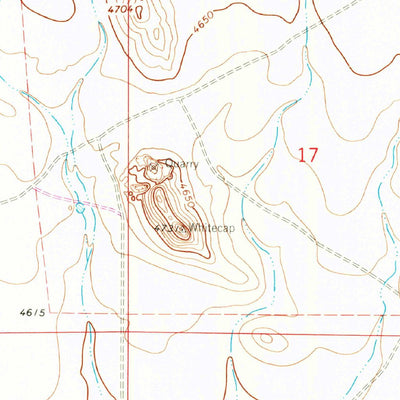 United States Geological Survey Separ NE, NM (1964, 24000-Scale) digital map