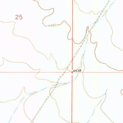 United States Geological Survey Separ, NM (1964, 24000-Scale) digital map