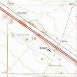 United States Geological Survey Separ, NM (1964, 24000-Scale) digital map