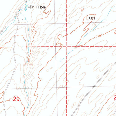 United States Geological Survey Separation Peak, WY (1983, 24000-Scale) digital map