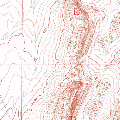 United States Geological Survey Separation Rim, WY (1960, 24000-Scale) digital map