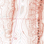 United States Geological Survey Separation Rim, WY (1960, 24000-Scale) digital map