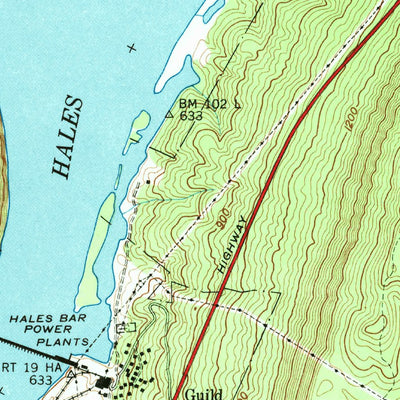 United States Geological Survey Sequatchie, TN (1942, 24000-Scale) digital map