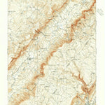 United States Geological Survey Sequatchie Valley, TN (1909, 62500-Scale) digital map