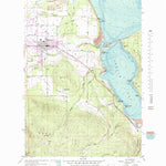 United States Geological Survey Sequim, WA (1956, 24000-Scale) digital map