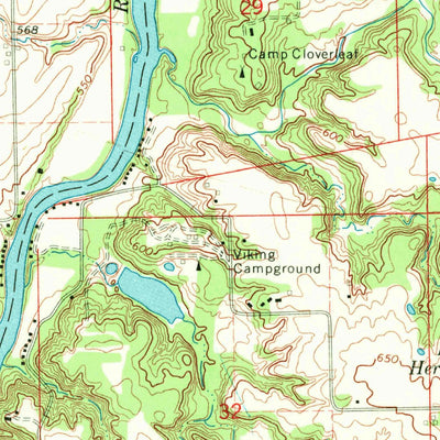 United States Geological Survey Serena, IL (1970, 24000-Scale) digital map