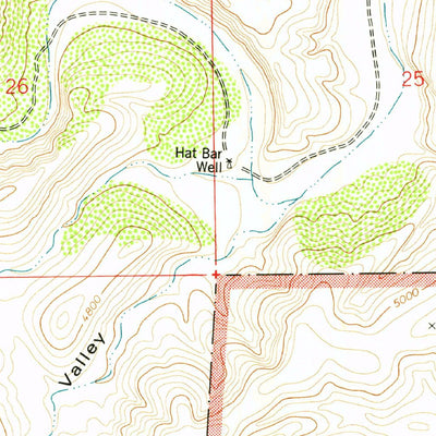 United States Geological Survey Serpentine Bends, NM (1979, 24000-Scale) digital map