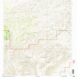 United States Geological Survey Serpentine Bends, NM (2001, 24000-Scale) digital map