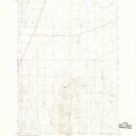United States Geological Survey Service Buttes, OR (1968, 24000-Scale) digital map