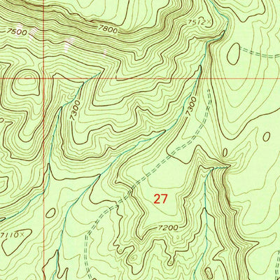 United States Geological Survey Servilleta Plaza, NM (1995, 24000-Scale) digital map