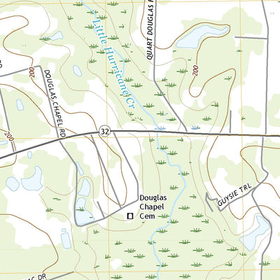 United States Geological Survey Sessoms, GA (2020, 24000-Scale) digital map